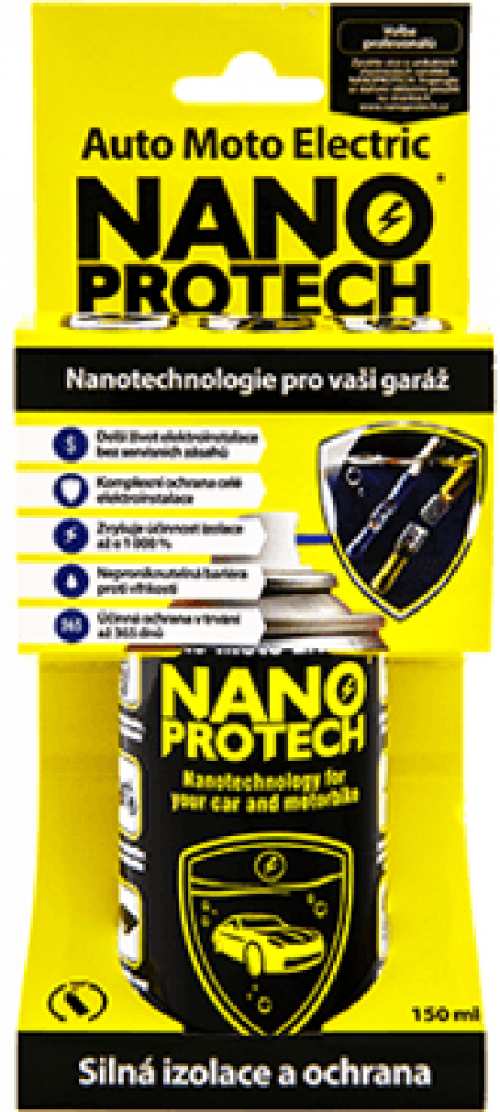 Nanoprotech Auto Moto Electric 150 ml žlutý