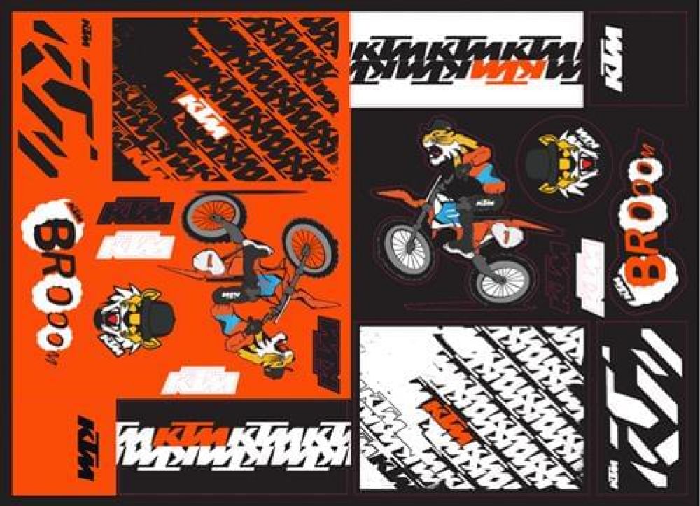 TEAM GRAPHIC STICKER SHEET 21