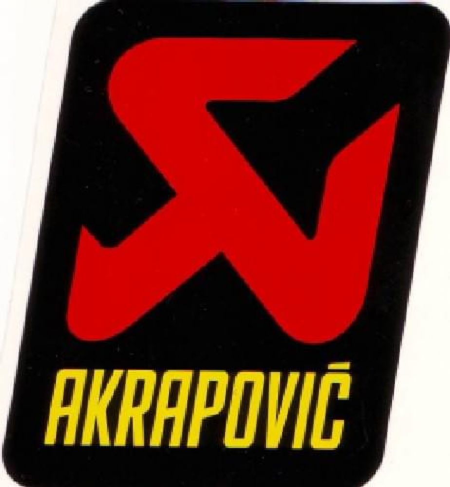 Sticker Akrapovic 60x75