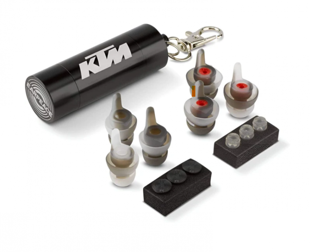 KTM REUSABLE EARPLUGS