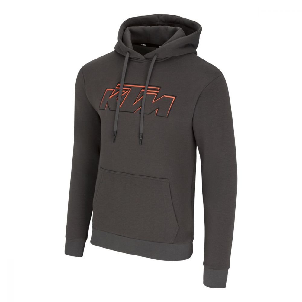 KTM ESSENTIAL HOODIE DARK GREY 25