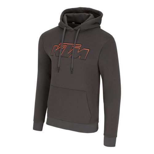 KTM ESSENTIAL HOODIE DARK GREY 25